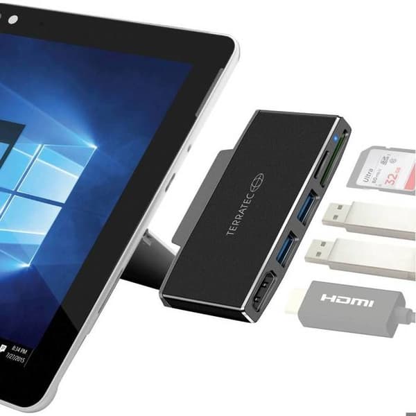 Terratec USB-C® CONNECT Go1 Dockingstation Passer til mærker: Microsoft