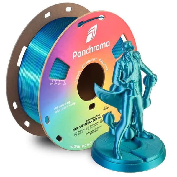 Polymaker PolyTerra PLA [Caribisk Hav Blå-Grøn]