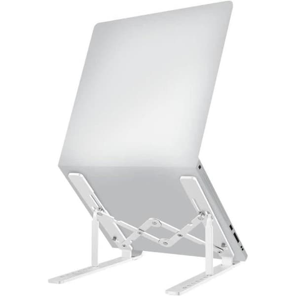 Iclick aluminium notebook support til bærbar - 17 - sølv