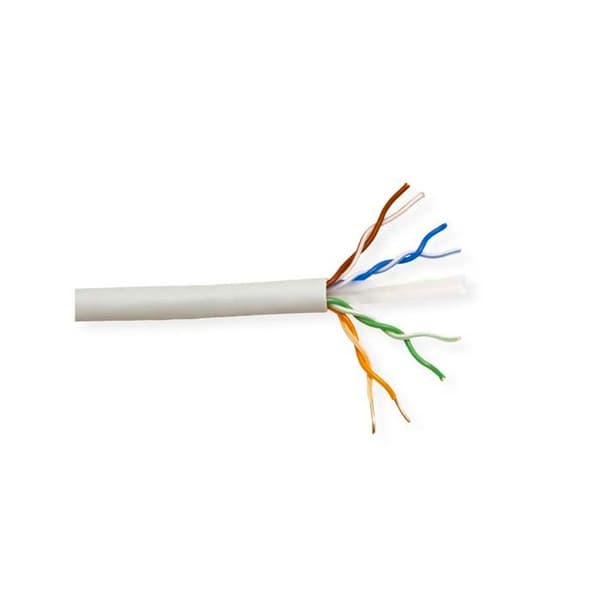 Løs kabel - goobay - CAT 6 - 100 m - UTP - Rund - Sort