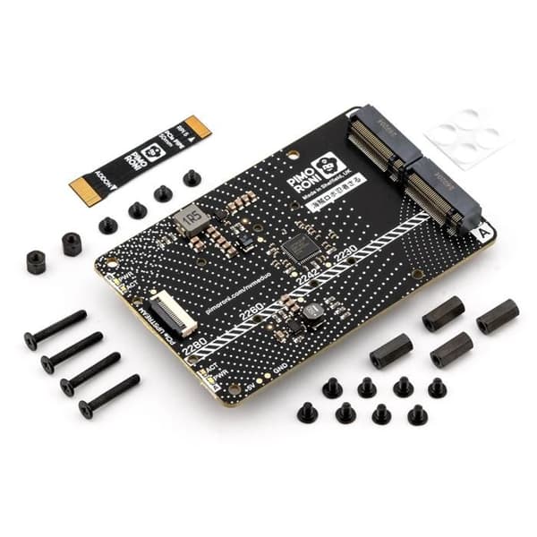 Pimoroni Base NVMe Duo Raspberry Pi 5 PIM704