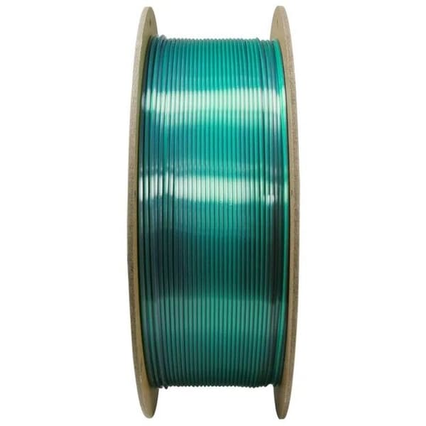 Filament 3D - POLYMAKER - PolyLite PLA - Vert Jade Chrome Silk - 1,75 mm - 1 kg