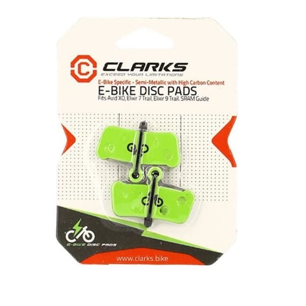 Clarks E Bike Vae Sram Elixir semimetalliska bromsbelägg - grön - 6