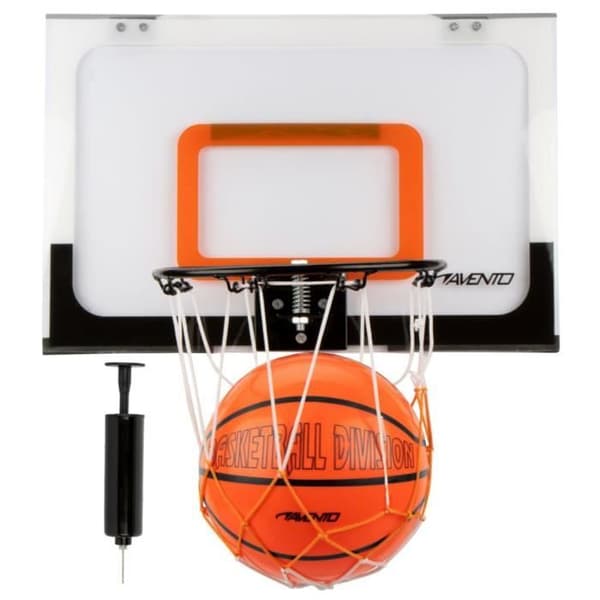 Avento Mini basketset 45x30x3 cm Transparent