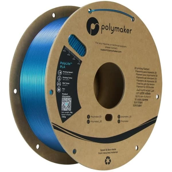 Filament PLA - POLYMAKER - Starlight - 1,75 mm - FDM - Let at printe