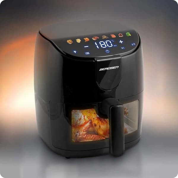 Luftfritös - BERDSEN - BD-658 - 4L - Pekskärm - 8 program
