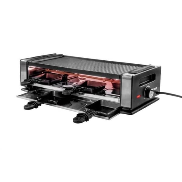 Raclette - UNOLD - Delice Basic - 8 personer - Rustfrit stål - Non-stick Greblon®