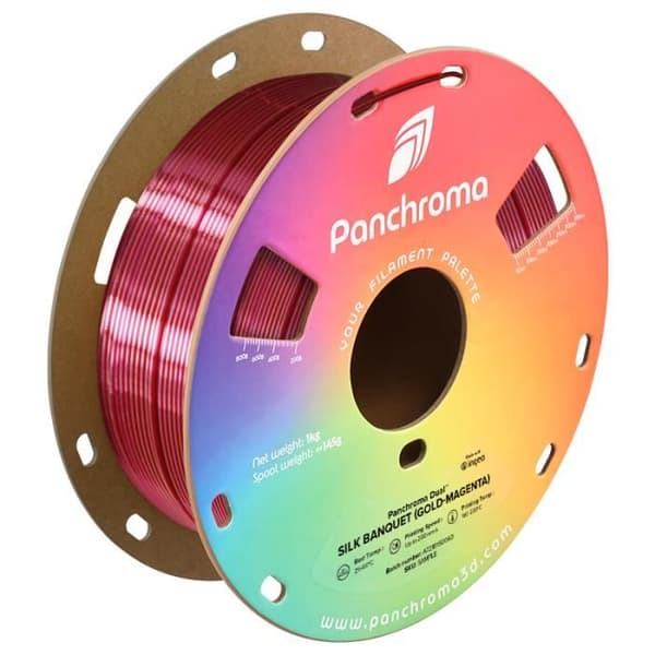 Polymaker PolyTerra PLA [Banket Guld-Magenta]
