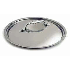 Affinity 16 cm buet rustfrit stål låg