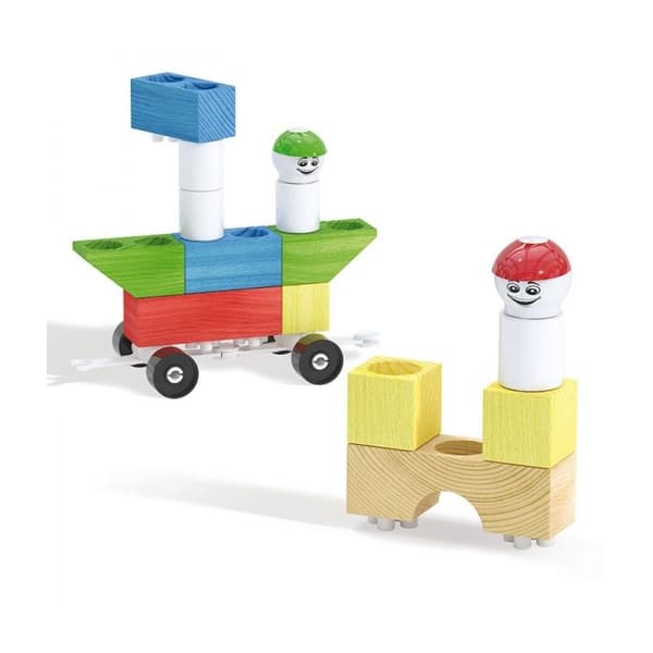 SET BYGNINGSMETODER BLOC BASIC 18 STK