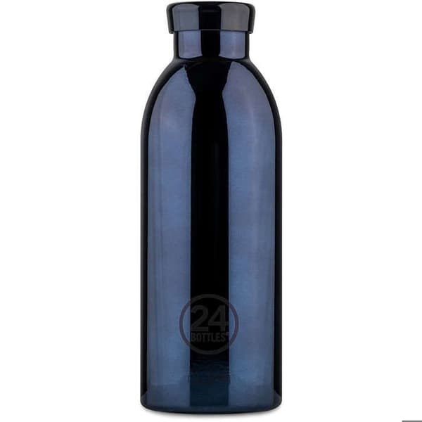 Flaske - 24Bottles - Clima - 500 ml - Rustfrit stål - Sort
