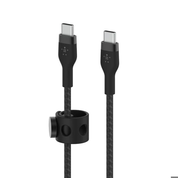 Belkin USB-C til USB-C Boost Charge Pro Flex-kabel 1 m Sort - CAB011BT1MBK