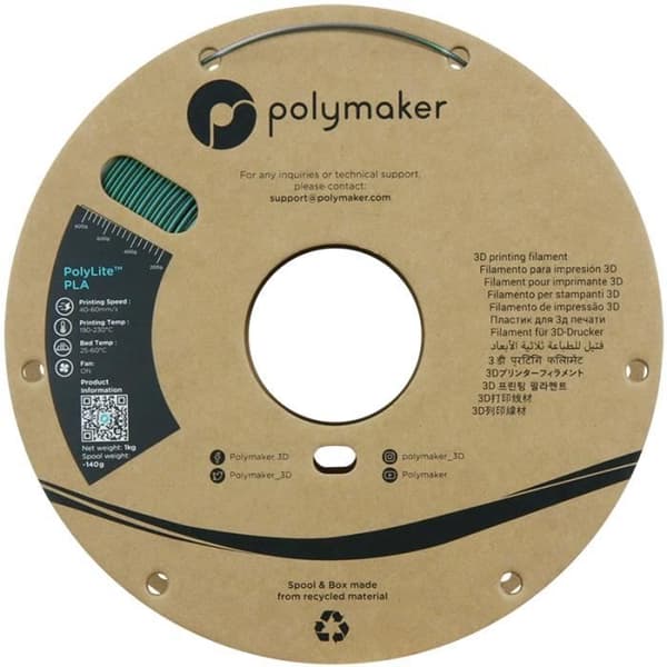 Filament PLA - POLYMAKER - Starlight [Comet] - 1,75 mm - FDM - Let at printe