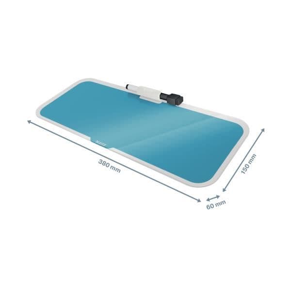 Glas noteblok - Leitz - Cosy - Blå - Minimalistisk design - Ideel til noter