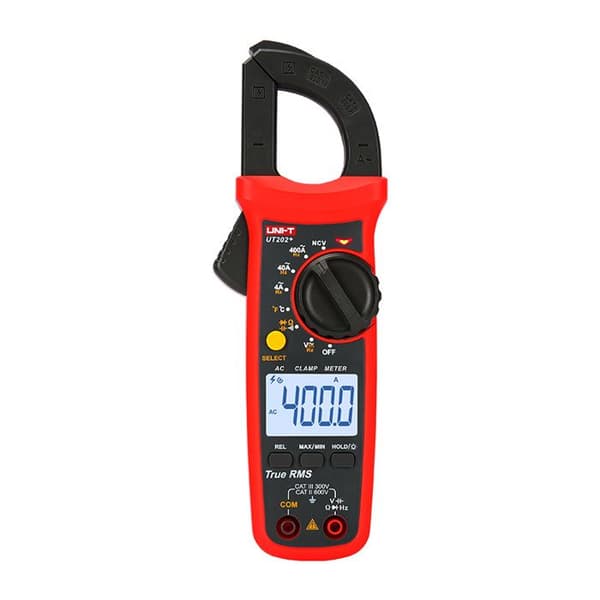 Multimeter - UT-202A+ - Måler op til 400A - Maksimal spænding 600V - True RMS