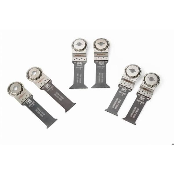 Sågblad - FEIN - E-Cut StarlockMax - Set om 6 - Trä och metall - Universal montering
