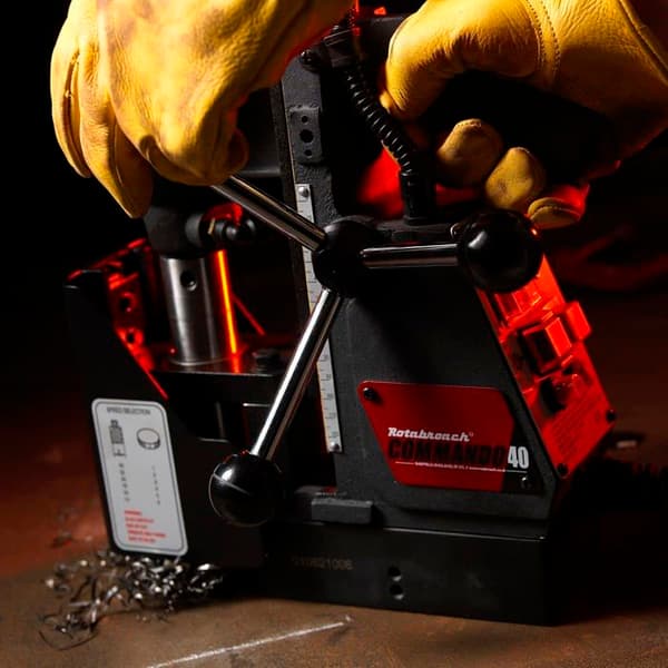 Boremaskine - Rotabroach - ROTABROACH-COMMANDO40 - Rotationsboremaskine med magnetisk base Comando40 1100W