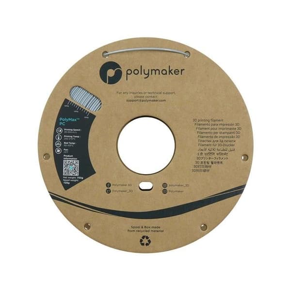 Filament 3D - Poly - PolyMax PC - Polycarbonat - 1,75mm - 0,75kg