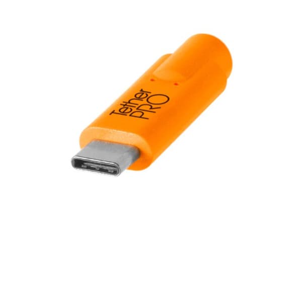 TETHER TOOLS USB til USB-C TetherPro CUC3215 - Orange 4,60m