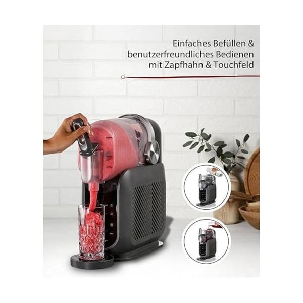 Granita-maskin - CLOER - 9960 - 2,5 L - 6 program - Touchpanel