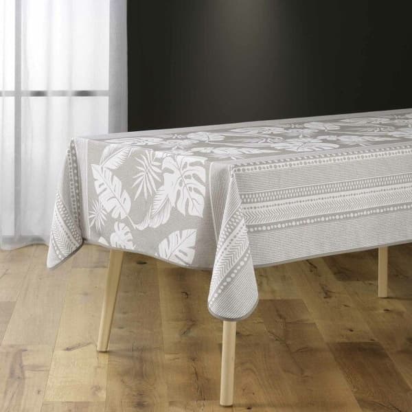 Duk rektangulär 150 x 240 cm polyester tryckt Ambrine