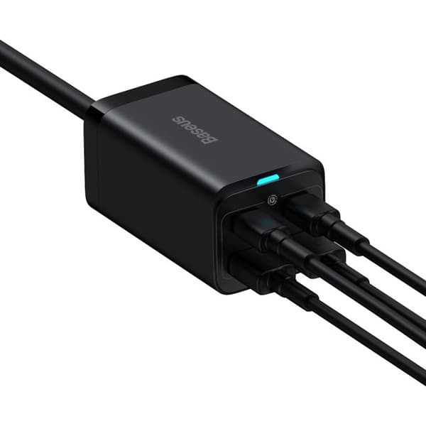 BORDLADER BASEUS GAN 3 PRO, 2C+2U, 100W, EU VERSION, FARVE: SORT.