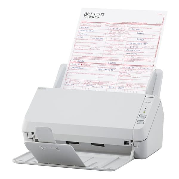 FUJITSU SP-1130N dokumentscanner - Dobbeltsidet - 600 dpi - Automatisk dokumentføder