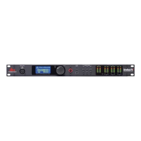 DBX driverackpa2 - Højttalerprocessor med RTA og equalizer
