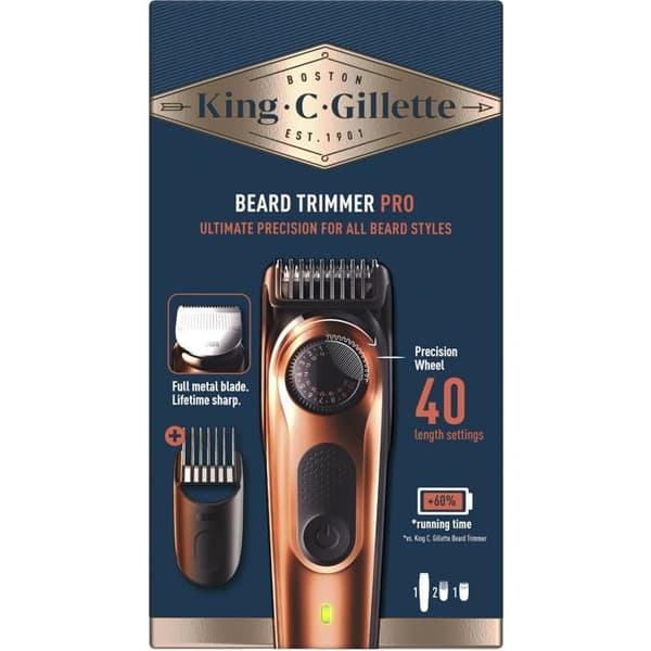 KING C. GILLETTE Partakone PRO