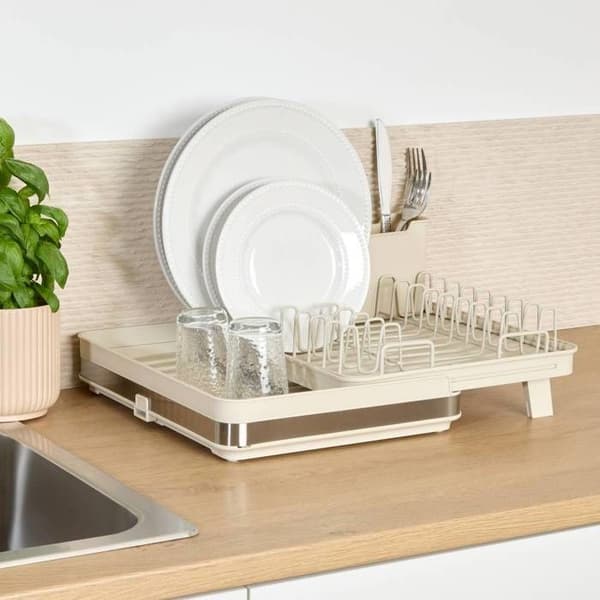 Utsträckbar diskställ 1 nivå Essentials beige
