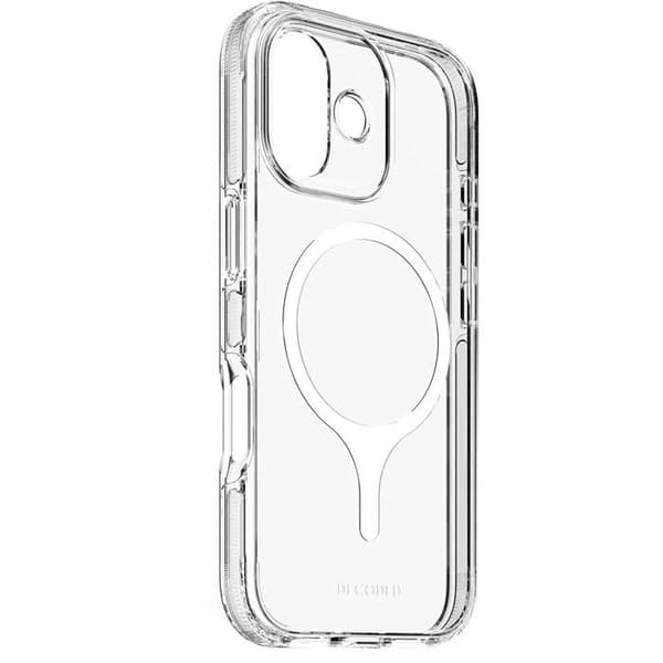 MagSafe Cover - DECODED - iPhone 17 - Transparent - Stødabsorberende - DropTec