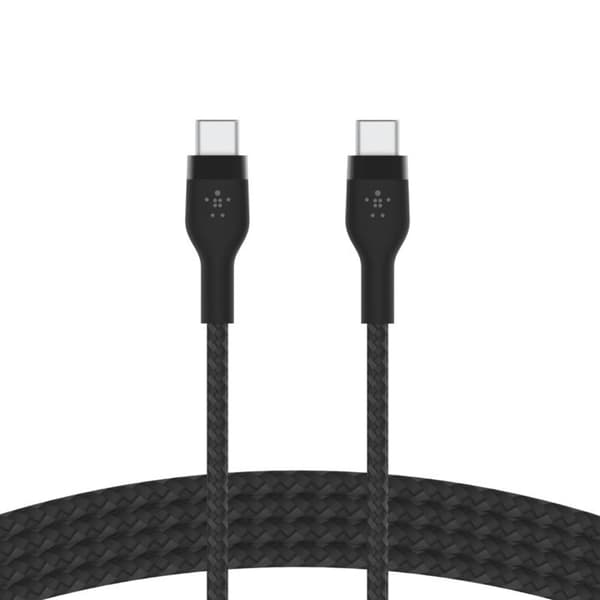 Belkin USB-C til USB-C Boost Charge Pro Flex-kabel 1 m Sort - CAB011BT1MBK