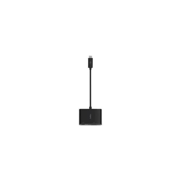 USB-C VGA-adapter - BELKIN - 60W - Sort - 1920x1080 - Til bærbare computere og tablets