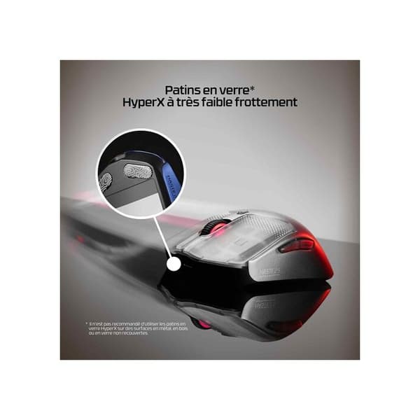 HyperX Pulsefire Haste 2 S Hopea langaton Hyper X pelihiiri