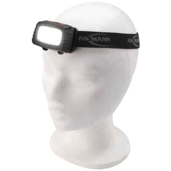 Ansmann Hovedlampe HD200B Sort 1600-0198