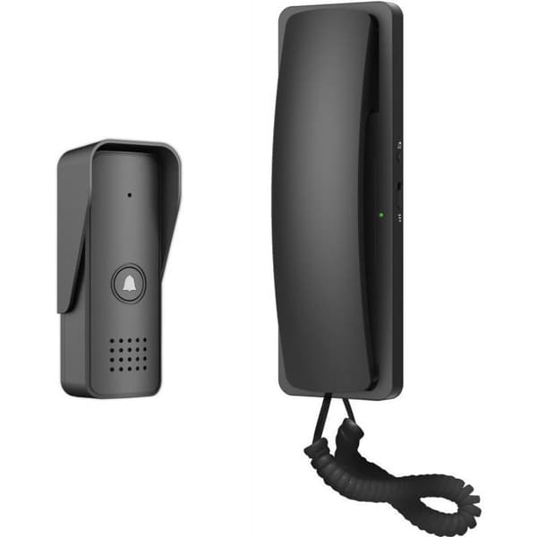 Intercom - Eura Intercom 2 johtoa musta ADP-24A3