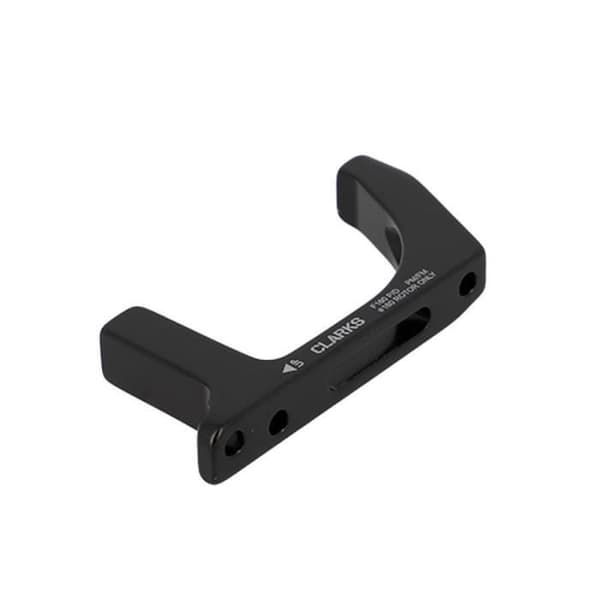 Forhjulsbremseadapter Clarks Flat Mount Post Mount - sort - 160 mm