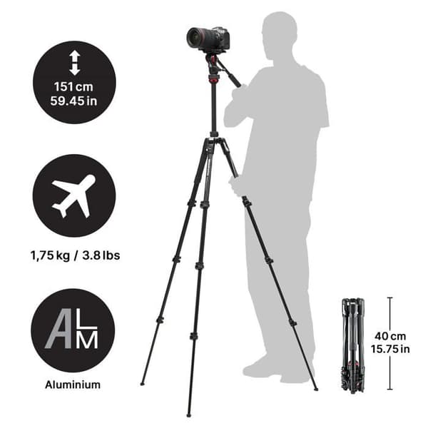 MANFROTTO Stativ MVKBFRL-LIVE