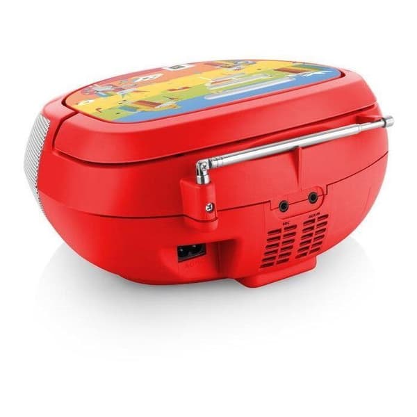 CD-soitin - GOGEN - Deco Player - Punainen - Bluetooth - Karaoké - FM