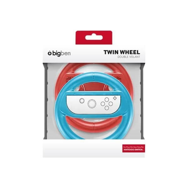 BigBen Interactive Sininen, punainen ohjaus (2-pack)