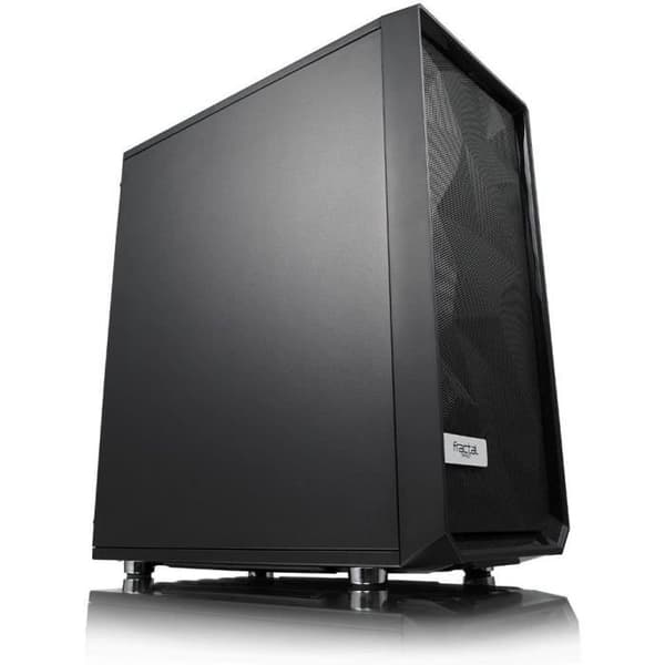 FRACTAL DESIGN PC CASE Meshify C - Solid sidopanel - Svart - ATX-format (FD-CA-MESH-C-BKO)
