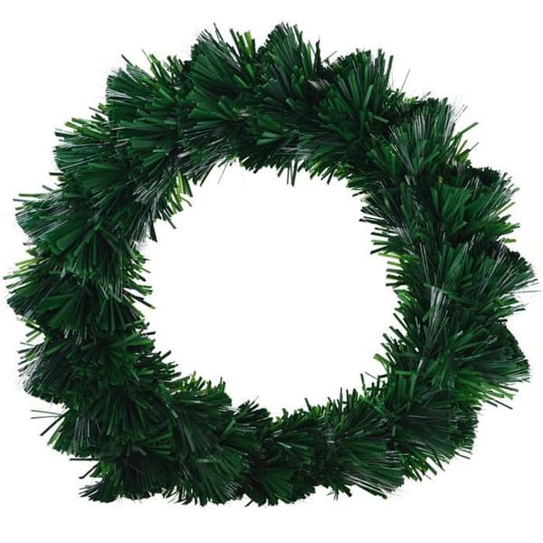 Julekrans med LED-lys 50 cm