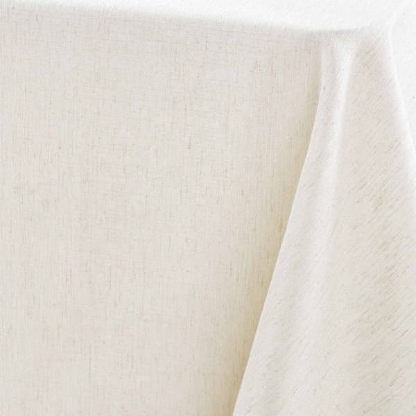 Borddug rektangulær 140 x 240 cm polyester/lin uni pauline Sans