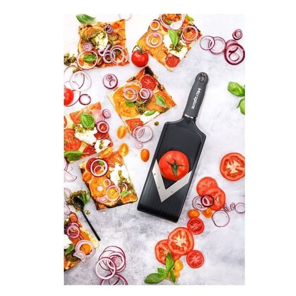 Justerbar mandolin, V-blad, Drak Grey - MICROPLANE