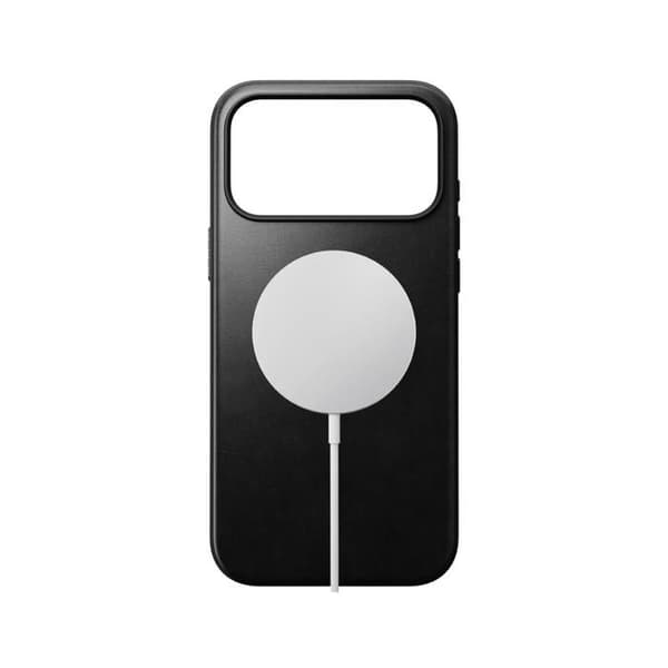 Lædercover - NOMAD - Moderne - iPhone 17 Pro Max - Sort Horween - MagSafe beskyttelse