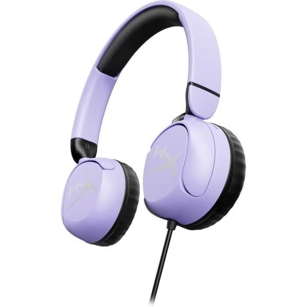 Wired Gaming Headset - HyperX Cloud Mini - til PC & konsol - Lavendel