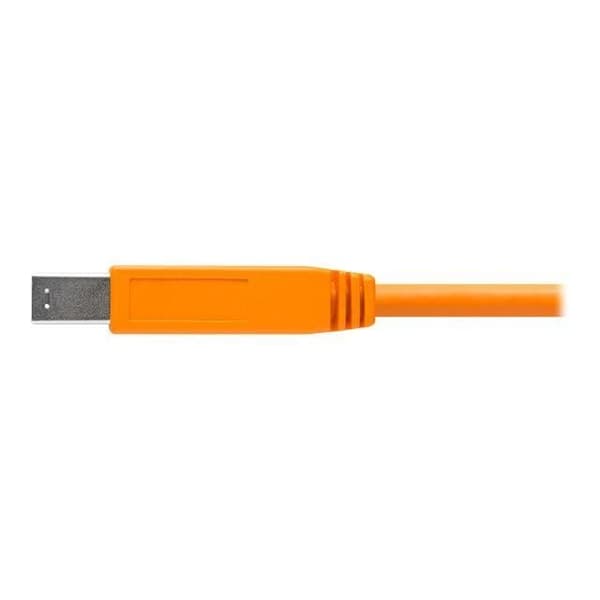 TetherPro USB-kaapeli - Oranssi - USB Type B (M) USB Type A (M) - USB 3.0 - 4.6 m
