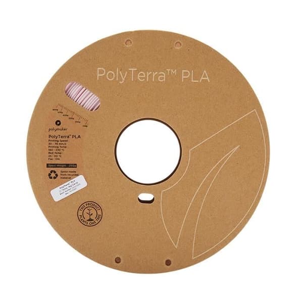 POLYMAKER - PLA filament til 3D-printer - PolyTerra - 1.75mm - 1Kg - Candy Pink