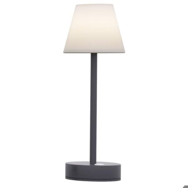 Bordlampe - MOOVERE - 30 - Genopladelig - Anthracit - Moderne
