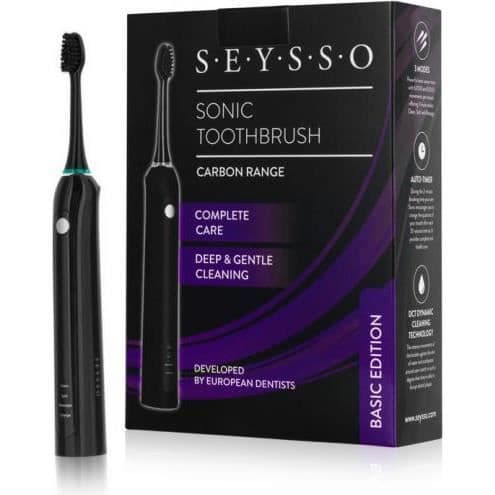 SEYSSO Sonic Tandbørste Carbon Basic SE005BLK TAND BØRSTER TIP PROFESSIONAL